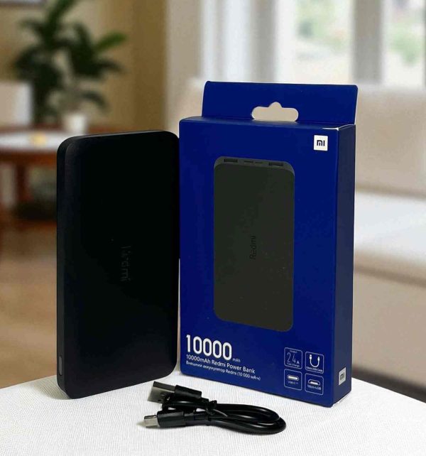 پاوربانک شیائومی مدل Redmi power ظرفیت 10000میلی آمپر ساعت - تصویر 1