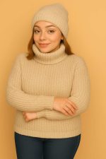 تونیک بافت یقه شل - تصویر 2