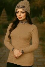 بلوز آستین دار فینگری - تصویر 3