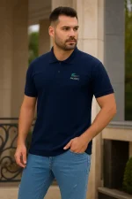 تیشرت مردانه یقه دکمه دار مدل Lacoste - تصویر 4